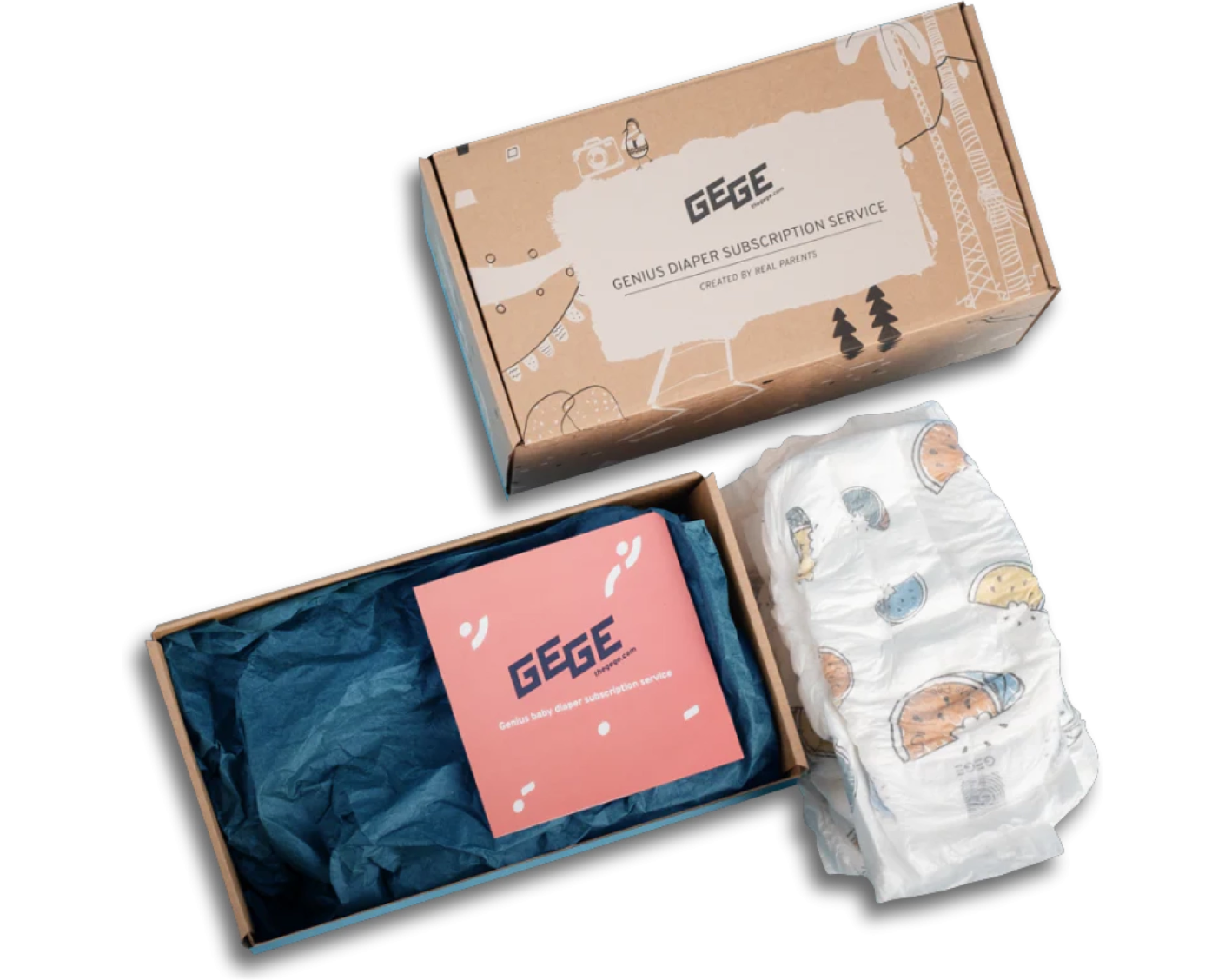 GEGE-blöjor provpaket