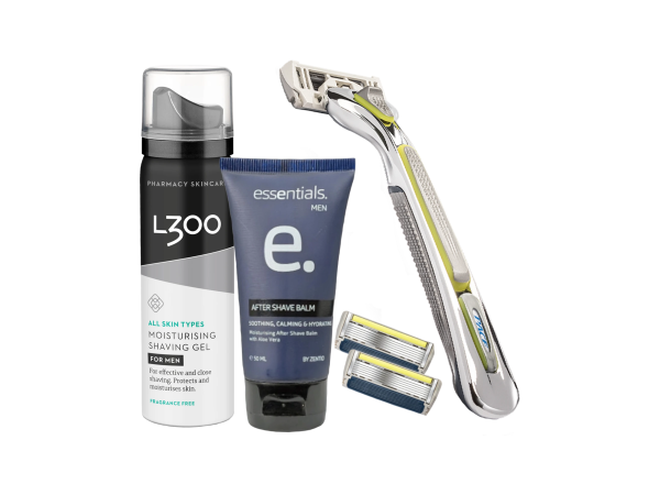 Startpaket med Pace6 rakhyvel